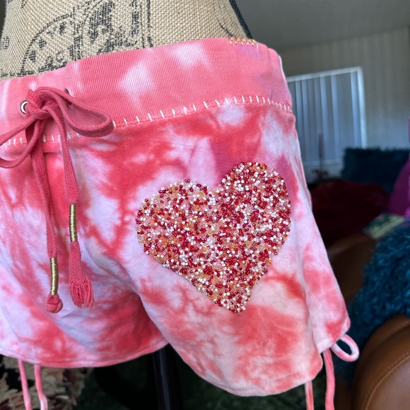 Beaded Mini Shorts - Picture 3 of 5